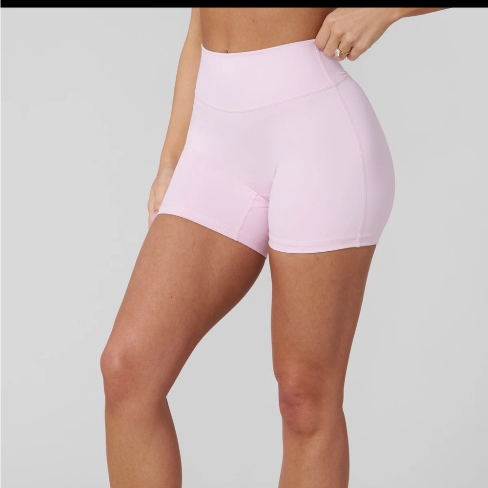 YoungLA lilac pink W112 effortless biker shorts SOLD OUT IN XS ONLINE !!